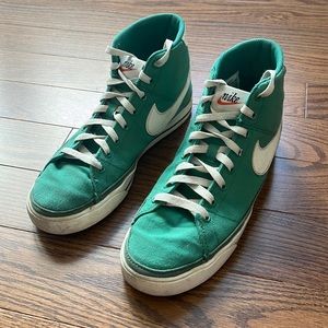 Green Nike blazers size 8 men’s